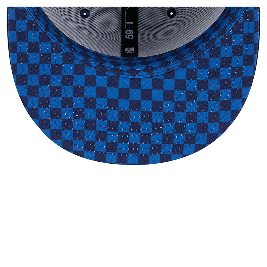 Tennessee Titans New Era Checkered 59FIFTY Fitted Hat - Navy - NFL