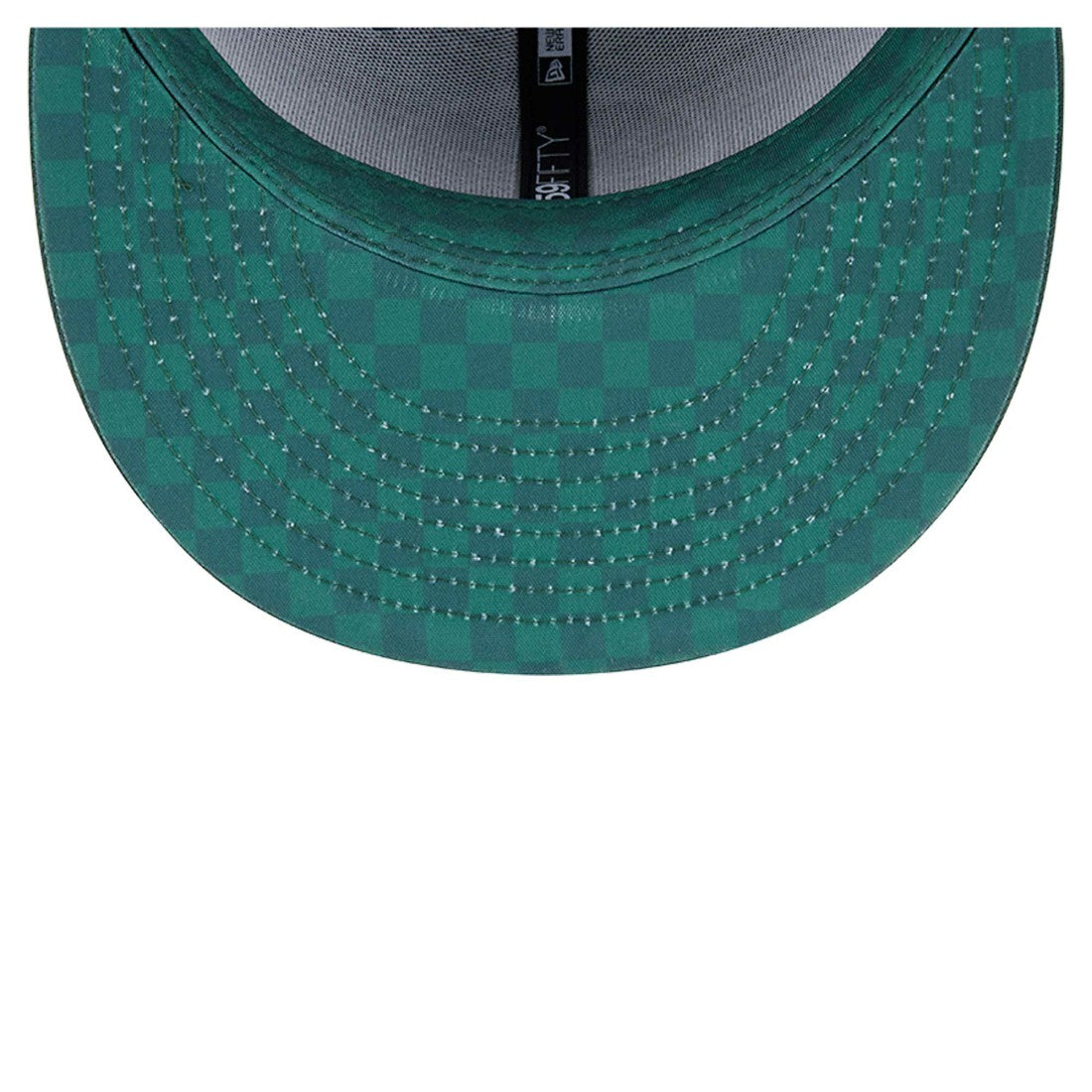 Green Bay Packers New Era Checkered 59FIFTY Fitted Hat - Green - NFL