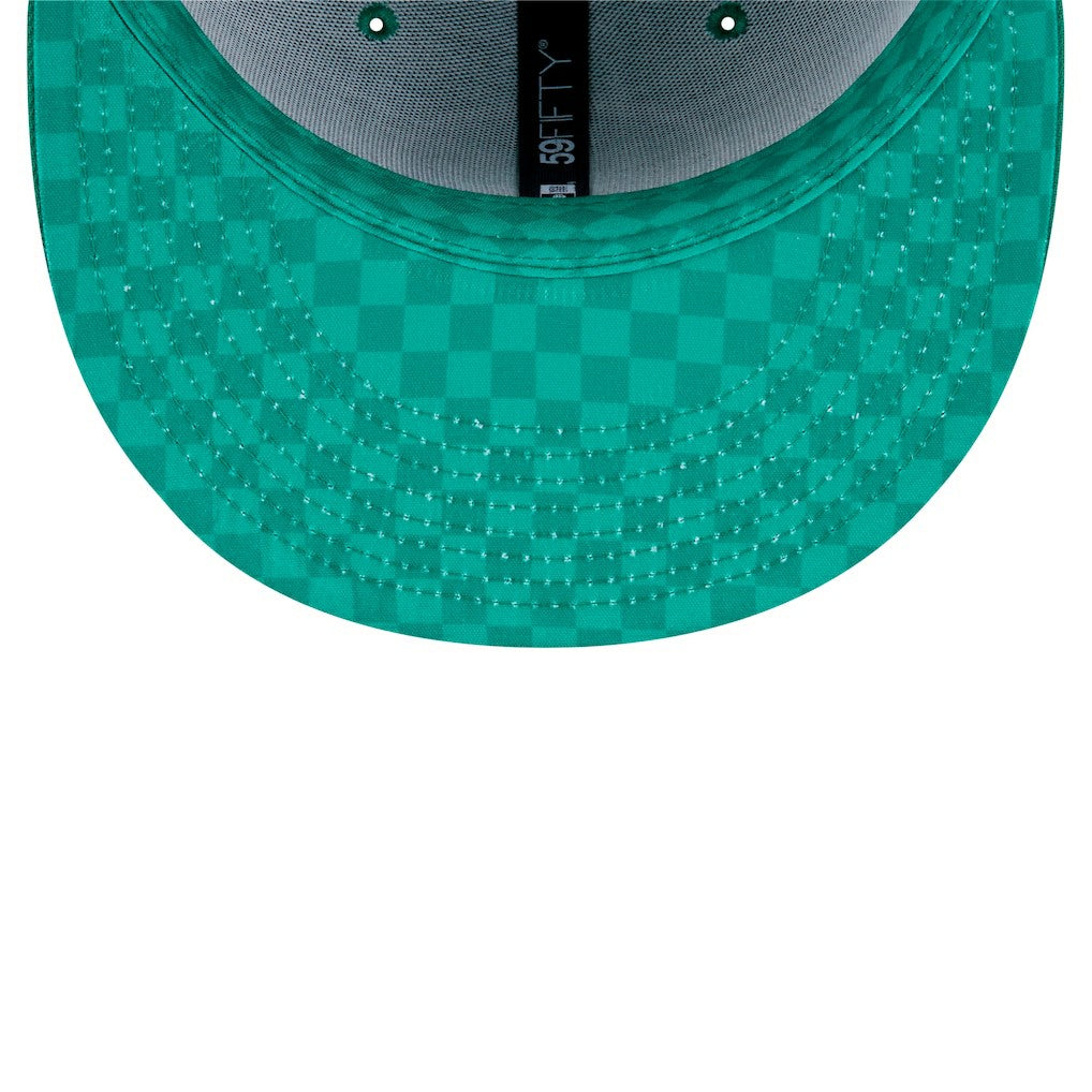 Philadelphia Eagles New Era Checkered 59FIFTY Fitted Hat - Kelly Green - NFL