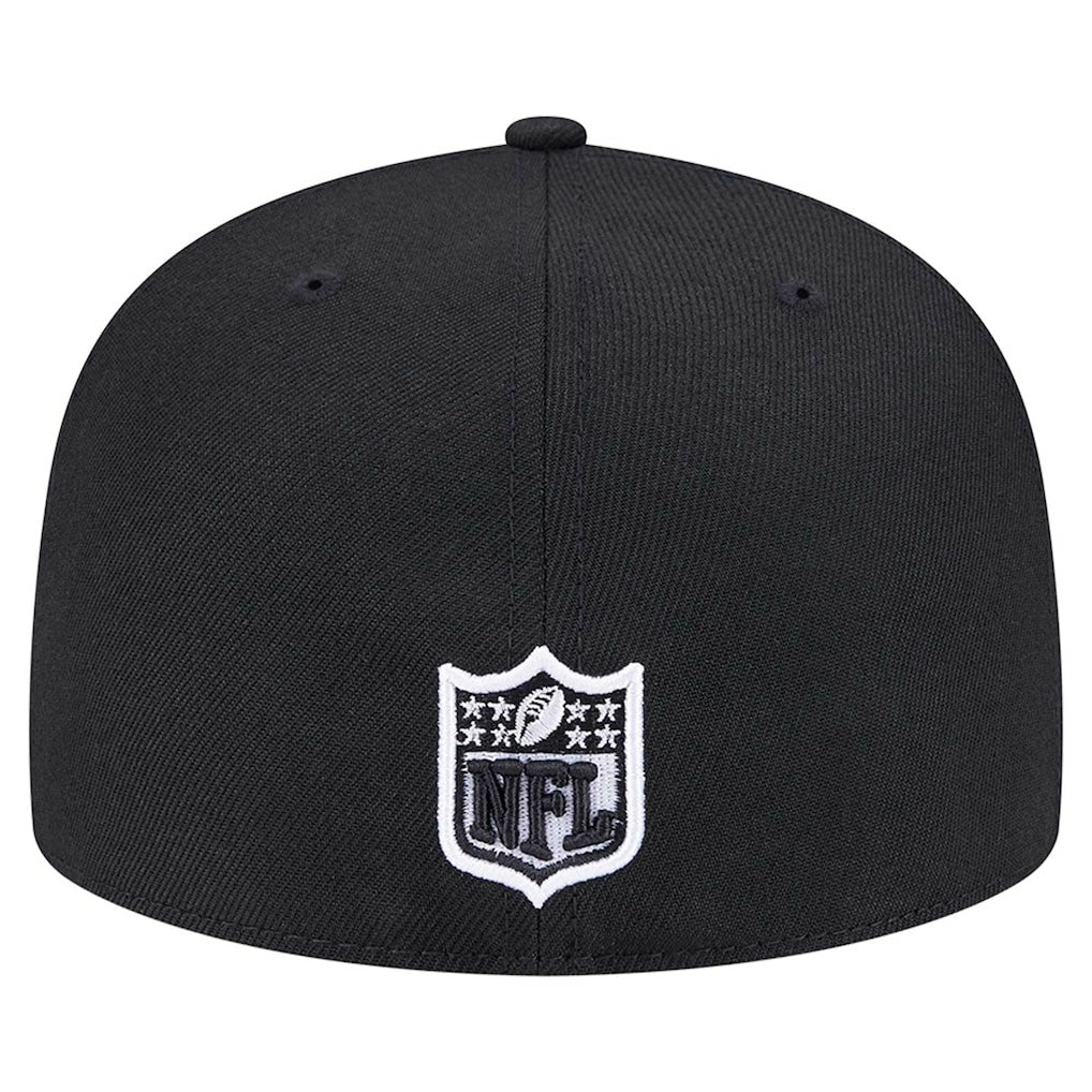 New Orleans Saints New Era Checkered 59FIFTY Fitted Hat - Black - NFL