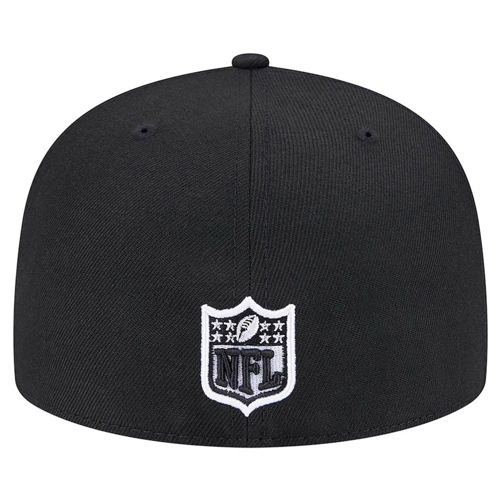 New Orleans Saints New Era Checkered 59FIFTY Fitted Hat - Black - NFL