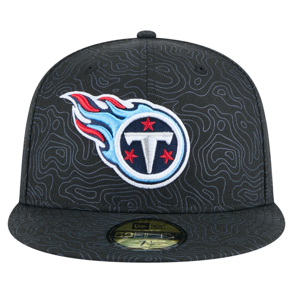 Tennessee Titans New Era Geo 59FIFTY Fitted Hat - Black - NFL
