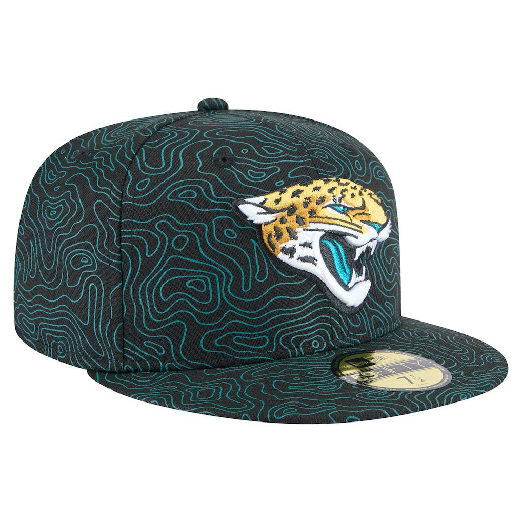 Jacksonville Jaguars New Era Geo 59FIFTY Fitted Hat - Black - NFL