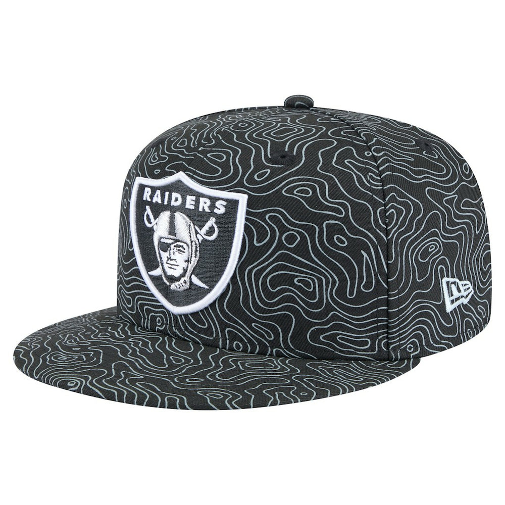 Las Vegas Raiders New Era Geo 59FIFTY Fitted Hat - Black - NFL