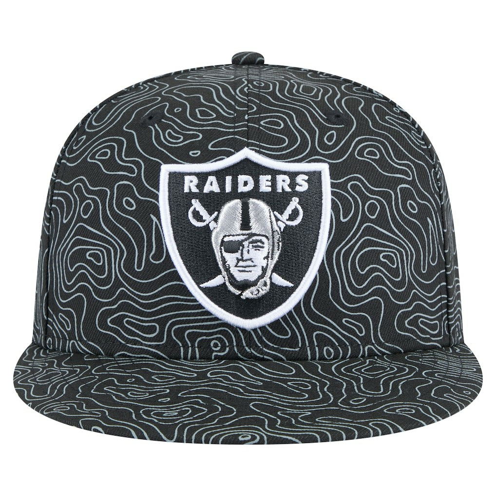 Las Vegas Raiders New Era Geo 59FIFTY Fitted Hat - Black - NFL