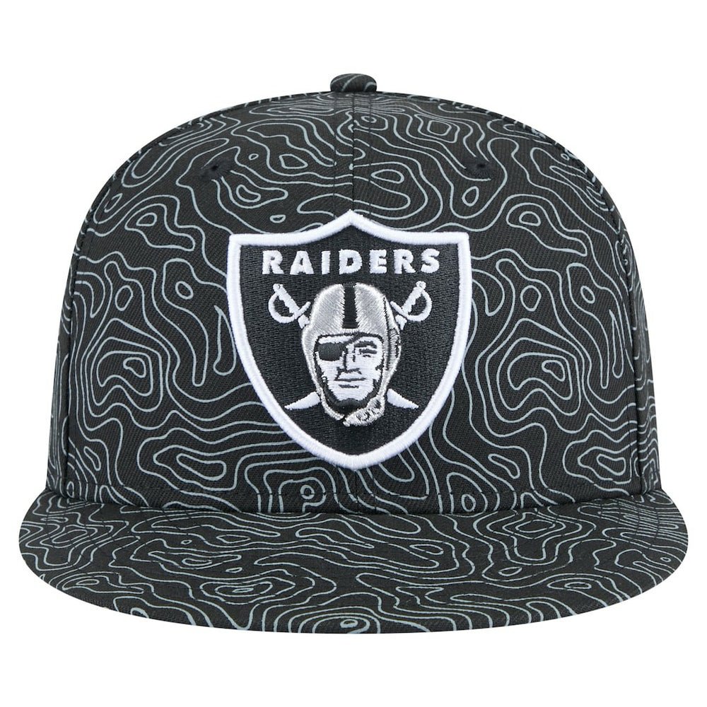 Las Vegas Raiders New Era Geo 59FIFTY Fitted Hat - Black - NFL