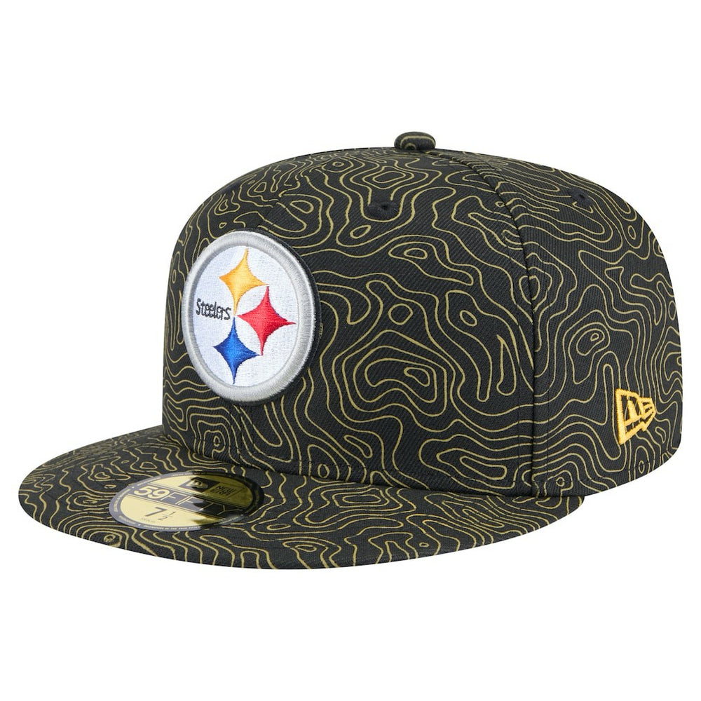 Pittsburgh Steelers New Era Geo 59FIFTY Fitted Hat - Black - NFL