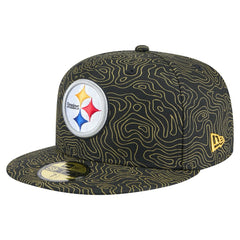 Pittsburgh Steelers New Era Geo 59FIFTY Fitted Hat - Black - NFL