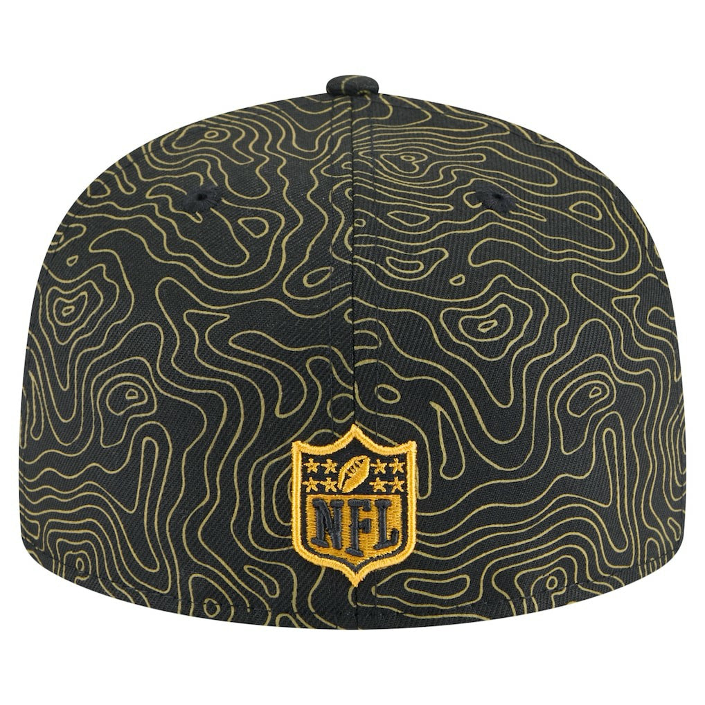 Pittsburgh Steelers New Era Geo 59FIFTY Fitted Hat - Black - NFL