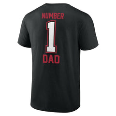 Atlanta Falcons Father's Day #1 Dad T-Shirt - Black - NFL
