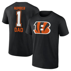 Cincinnati Bengals Father's Day #1 Dad T-Shirt - Black - NFL