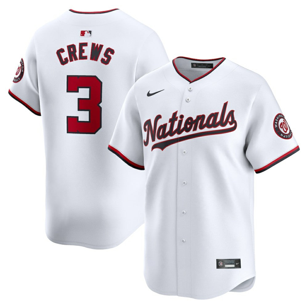 Dylan Crews Washington Nationals Nike Home Limited Player Jersey Near Me