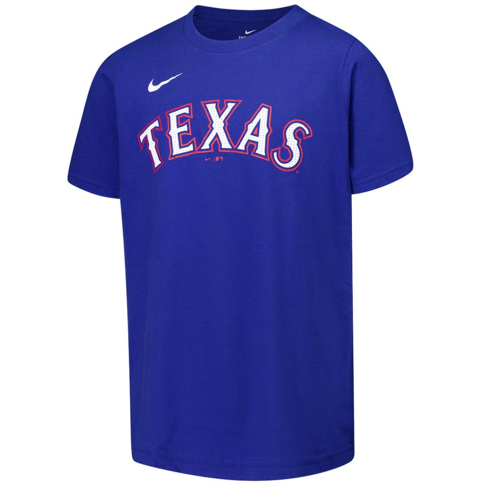 Evan Carter Texas Rangers Nike Youth Name & Number T-Shirt Near Me