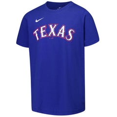 Evan Carter Texas Rangers Nike Youth Name & Number T-Shirt Near Me