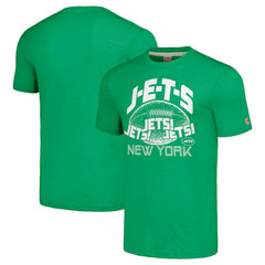 New York Jets Homage Unisex J-E-T-S Tri-Blend T-Shirt - Green - NFL