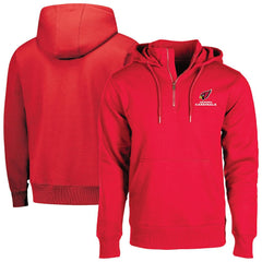 Arizona Cardinals Dunbrooke Unisex Defender Quarter-Zip Hoodie - Cardinal - NFL