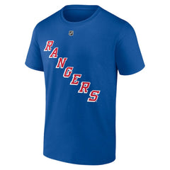 Matt Rempe New York Rangers Fanatics Authentic Stack Name & Number T-Shirt - Blue | Fanatics Clearance