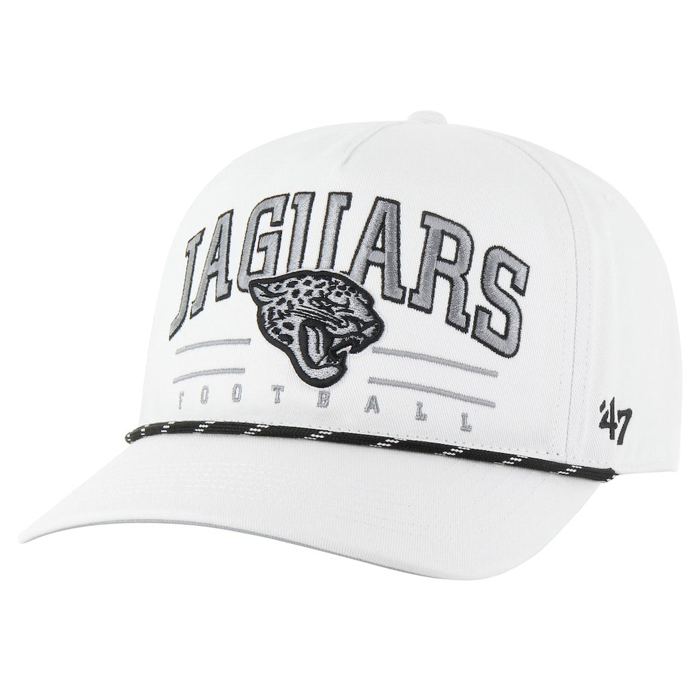 Jacksonville Jaguars '47 Roscoe Speckle Adjustable Hat - White - 47 brand