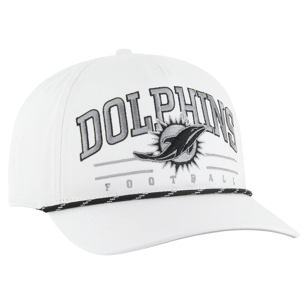 Miami Dolphins '47 Roscoe Speckle Adjustable Hat - White - 47 brand