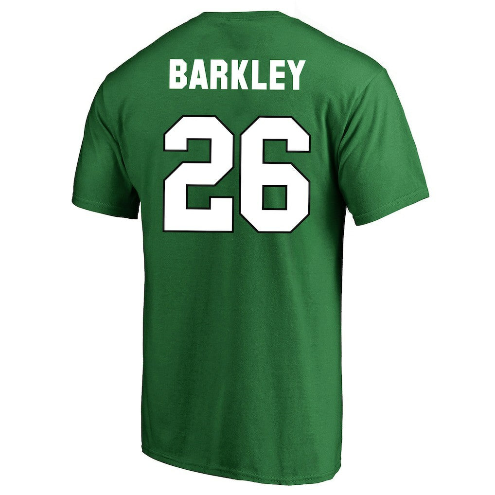Saquon Barkley Philadelphia Eagles Big & Tall Player Name & Number T-Shirt - Kelly Green - Fanatics