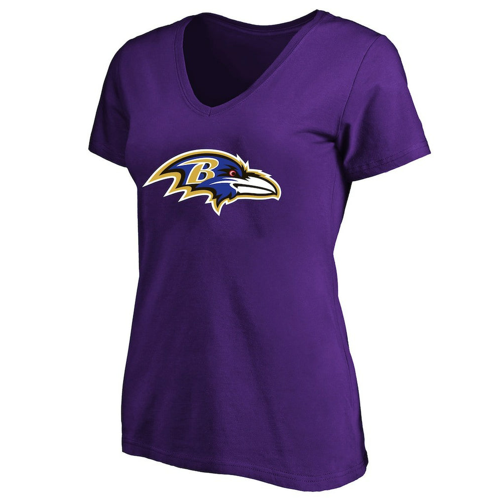 Derrick Henry Baltimore Ravens Women's Plus Size Fair Catch Name & Number Scoop Neck T-Shirt - Purple - NFL