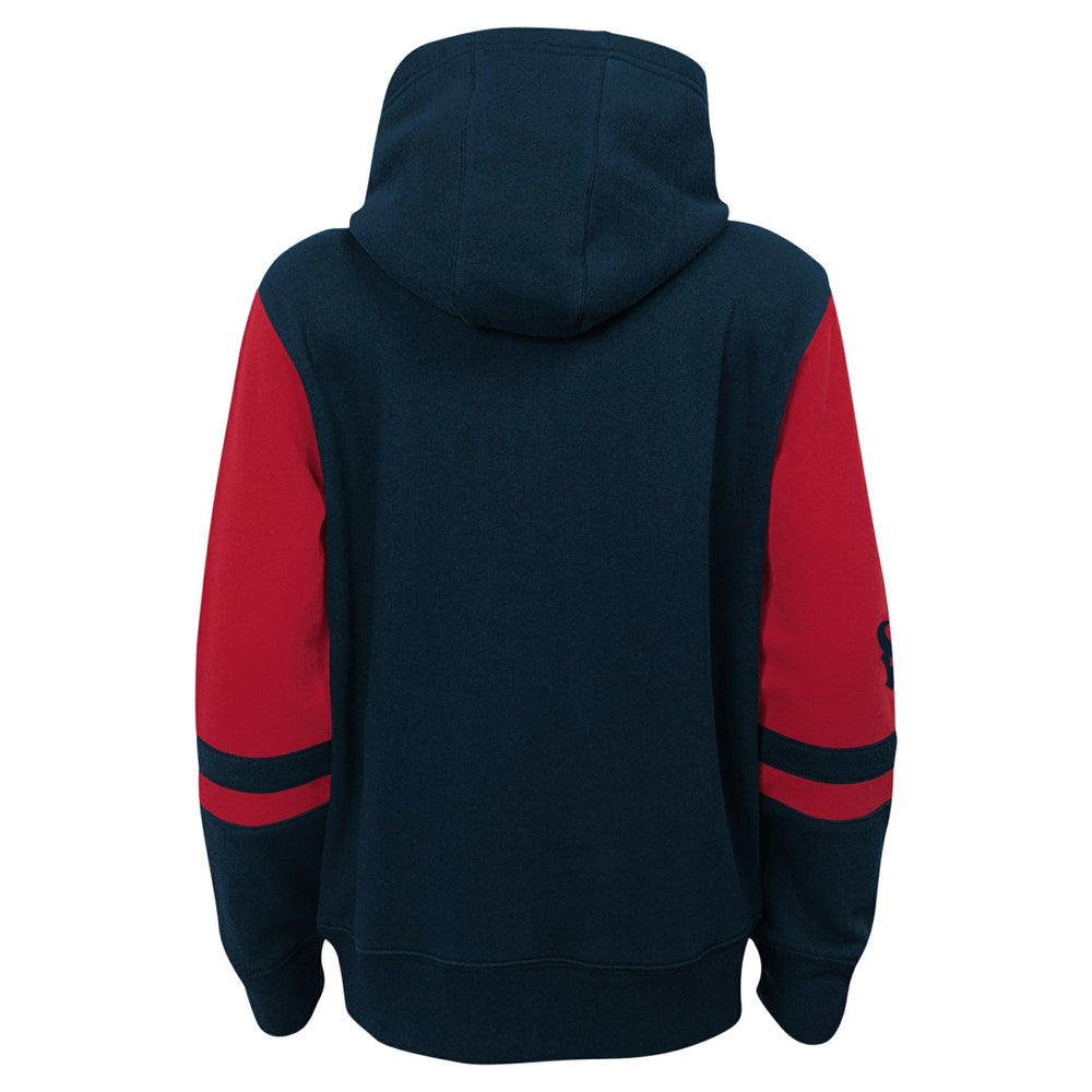 Houston Texans Youth Stadium Color-Block Full-Zip Hoodie - Navy - NFL