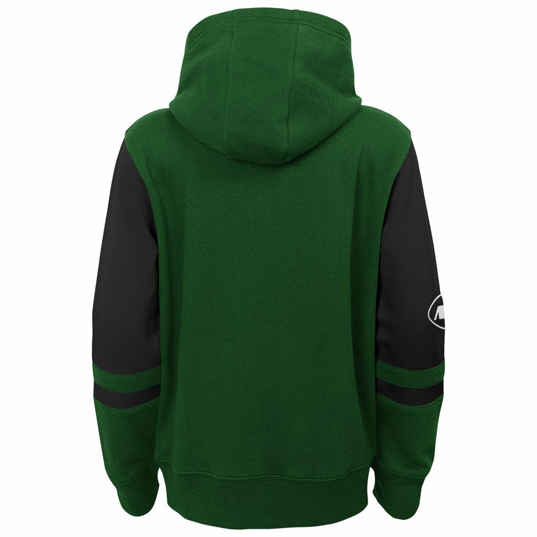 New York Jets Youth Stadium Color-Block Full-Zip Hoodie - Green - NFL