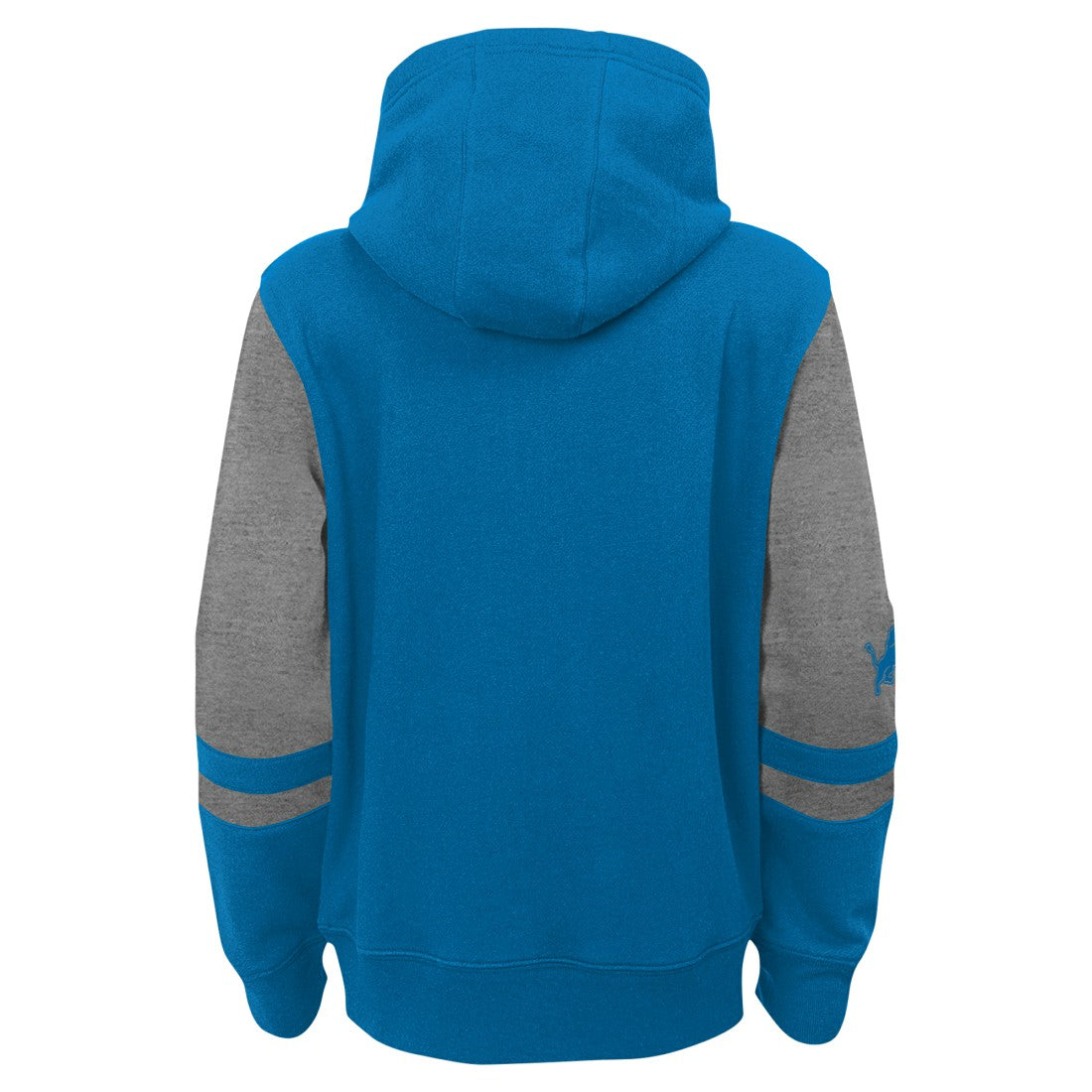 Detroit Lions Youth Stadium Color-Block Full-Zip Hoodie - Blue - NFL