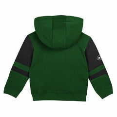New York Jets Preschool Stadium Color Block Full-Zip Hoodie - Green - NFL