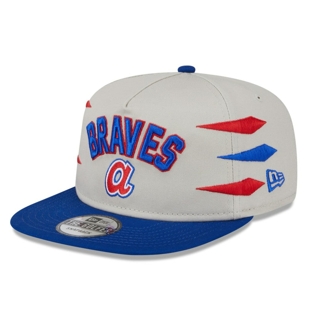Atlanta Braves New Era Iron Golfer Snapback Hat for sale