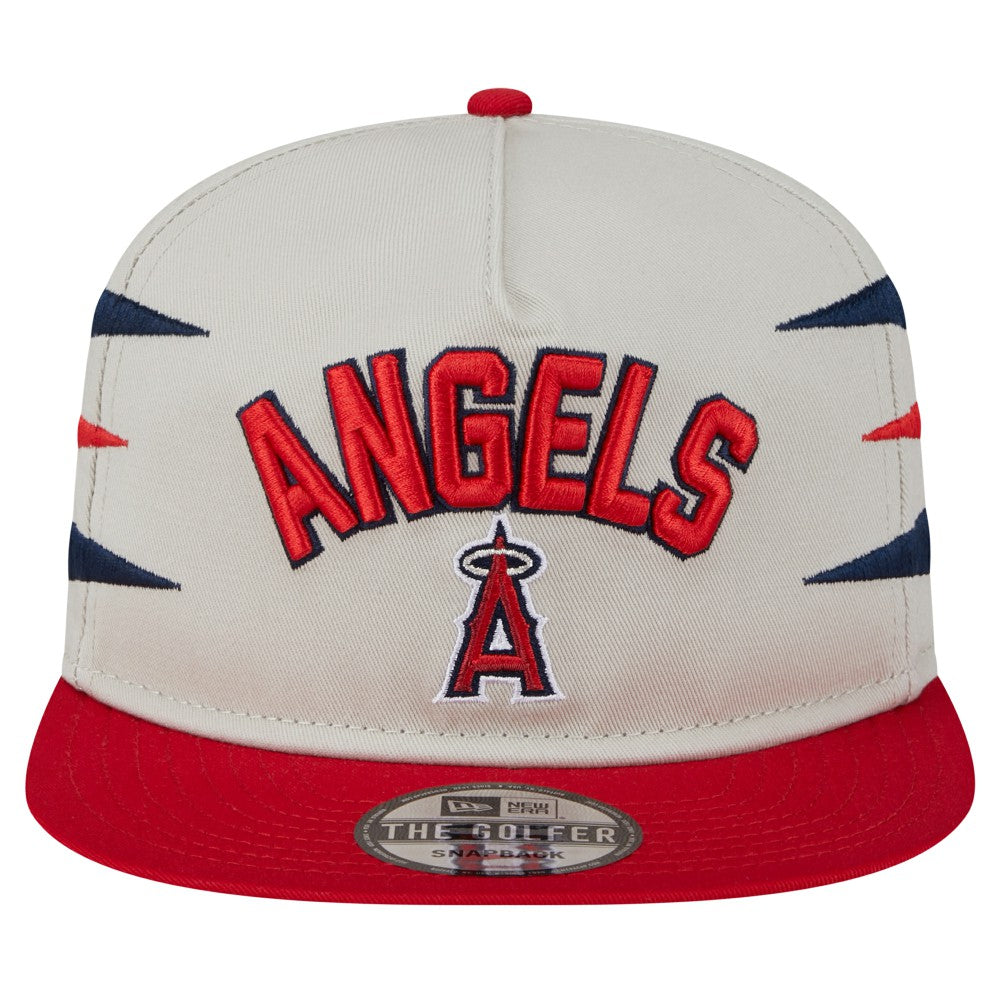 Los Angeles Angels New Era Iron Golfer Snapback Hat Outlet