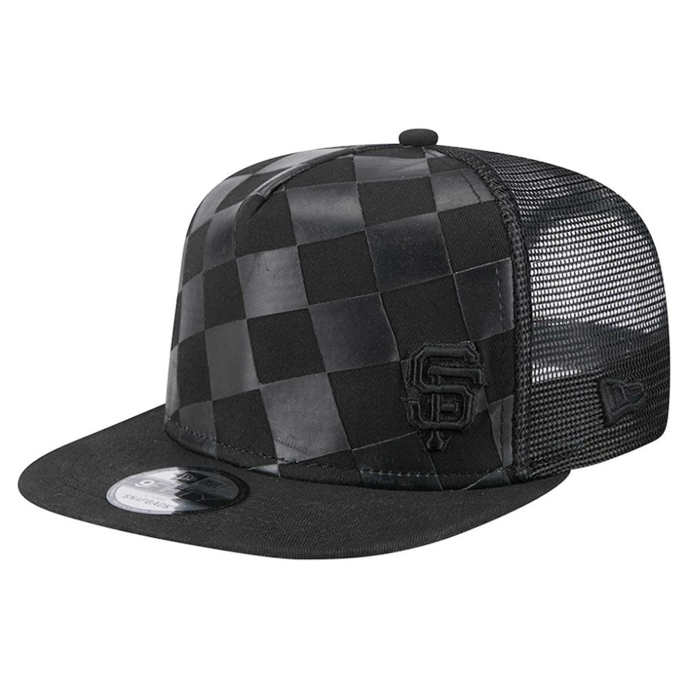 San Francisco Giants New Era Score Check 9FIFTY A-Frame Trucker Snapback Hat Sale