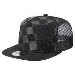 San Francisco Giants New Era Score Check 9FIFTY A-Frame Trucker Snapback Hat Sale