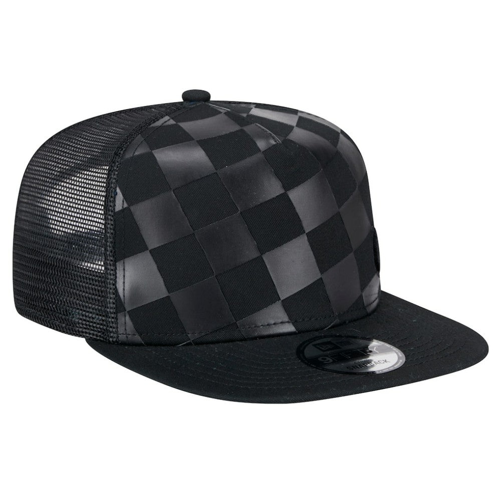Chicago Cubs New Era Score Check 9FIFTY A-Frame Trucker Snapback Hat Outlet