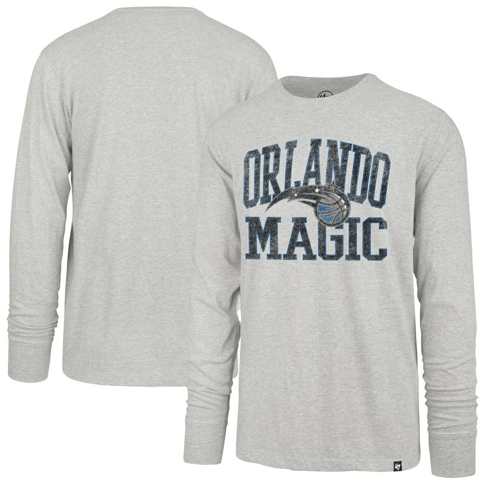 47 brand Orlando Magic '47 First Rate Franklin Long Sleeve T-Shirt Gray