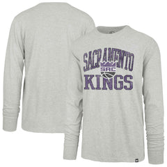 47 brand Sacramento Kings '47 First Rate Franklin Long Sleeve T-Shirt Gray