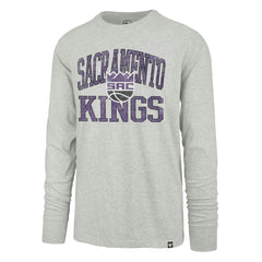 47 brand Sacramento Kings '47 First Rate Franklin Long Sleeve T-Shirt Gray