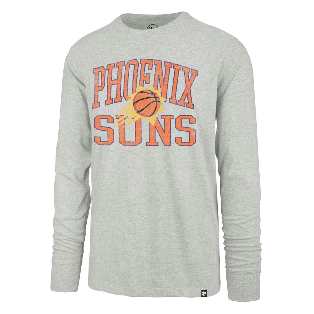 47 brand Phoenix Suns '47 First Rate Franklin Long Sleeve T-Shirt Gray