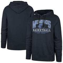 47 brand Memphis Grizzlies '47 Unisex Good Call Headline Pullover Hoodie Navy