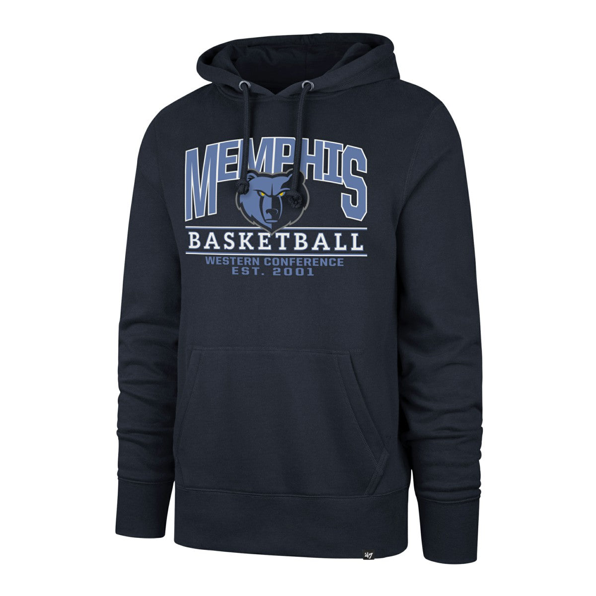 47 brand Memphis Grizzlies '47 Unisex Good Call Headline Pullover Hoodie Navy