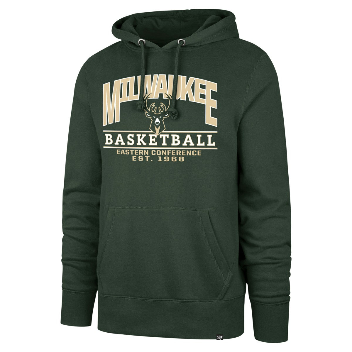 47 brand Milwaukee Bucks '47 Unisex Good Call Headline Pullover Hoodie Hunter Green
