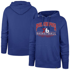 47 brand Philadelphia 76ers '47 Unisex Good Call Headline Pullover Hoodie Royal