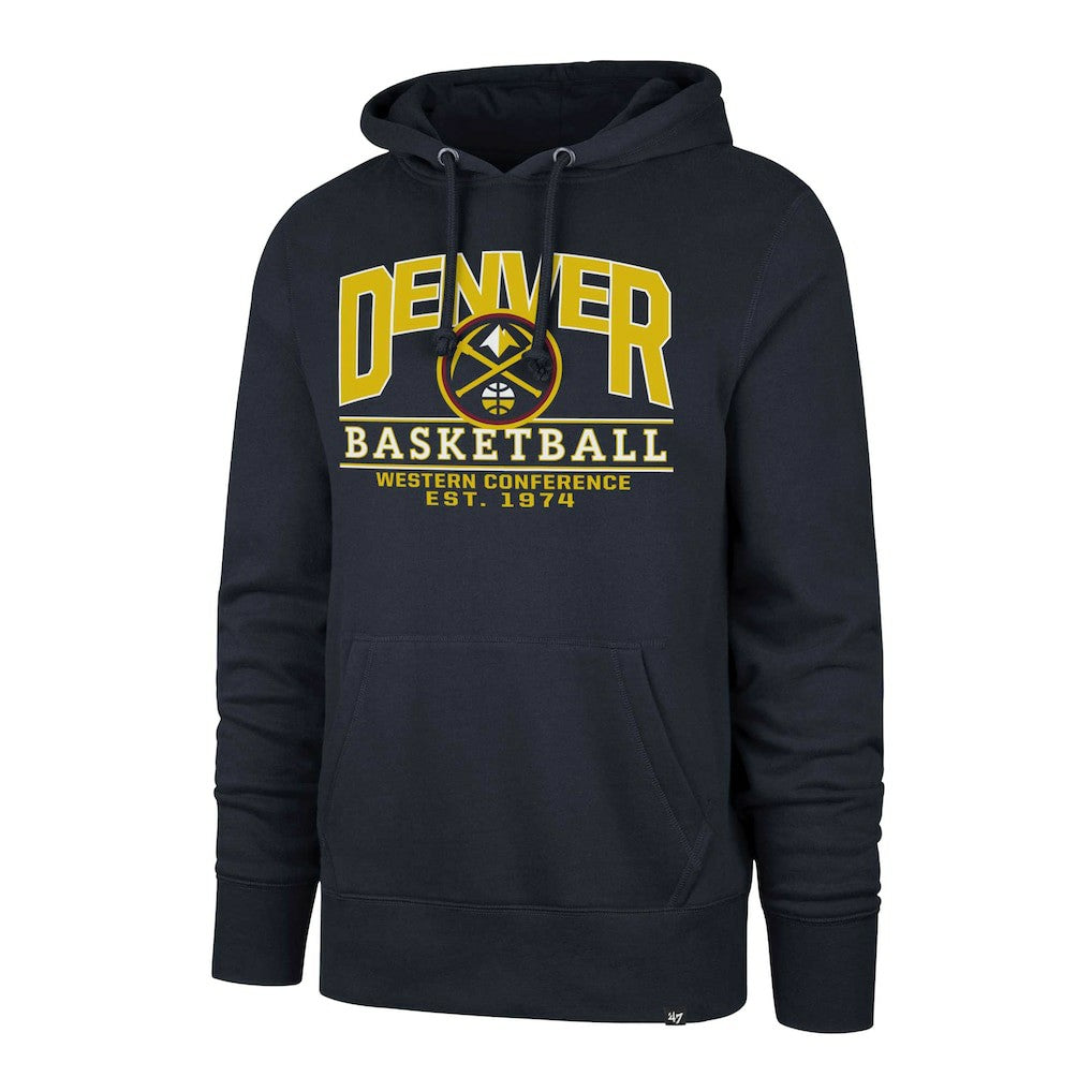 47 brand Denver Nuggets '47 Unisex Good Call Headline Pullover Hoodie Navy