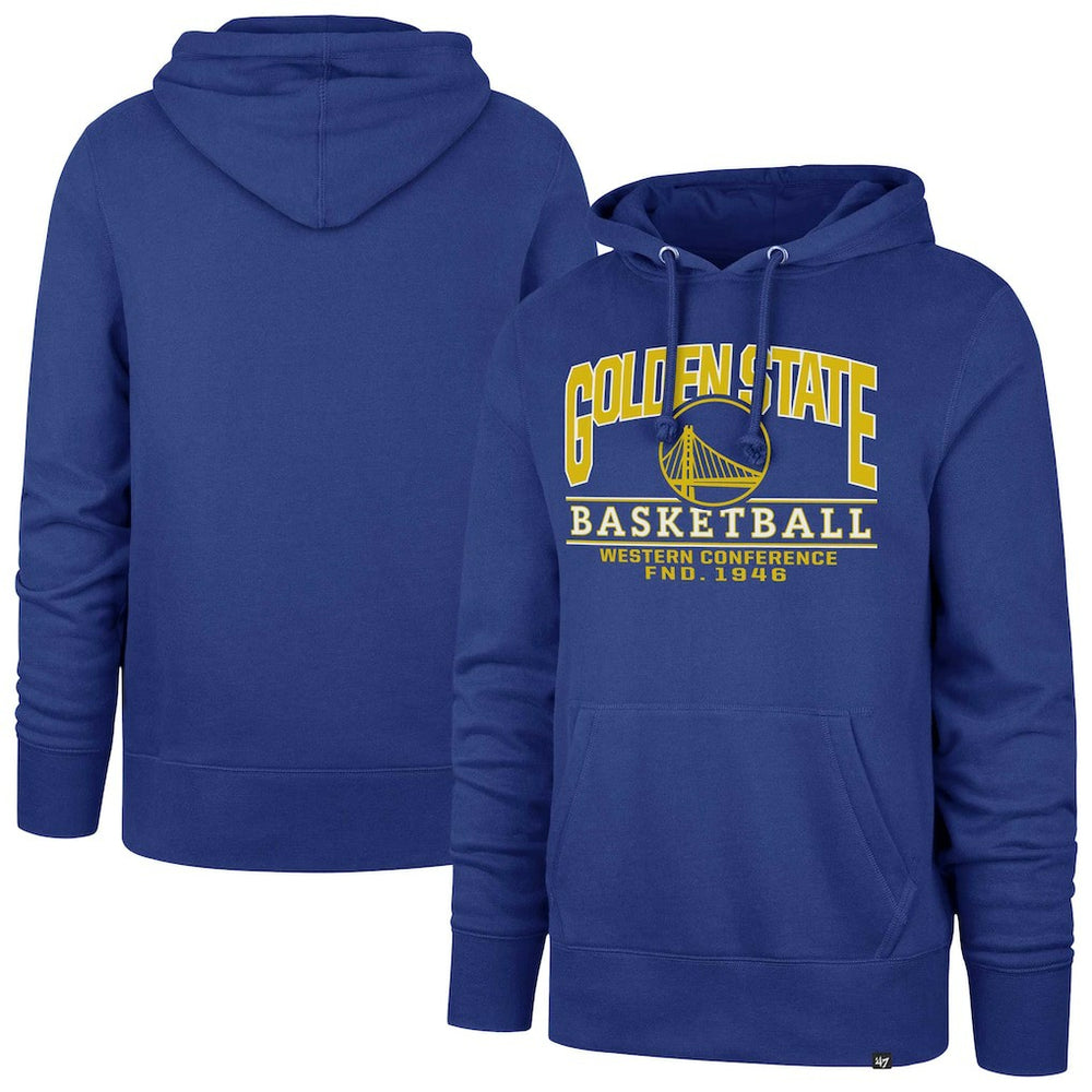 47 brand Golden State Warriors '47 Unisex Good Call Headline Pullover Hoodie Royal