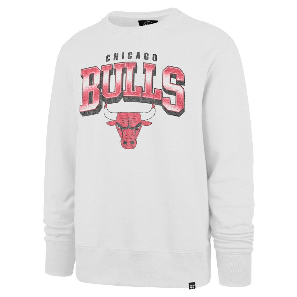 47 brand Chicago Bulls '47 Spotlight Headline Pullover Sweatshirt White