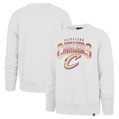 47 brand Cleveland Cavaliers '47 Spotlight Headline Pullover Sweatshirt White
