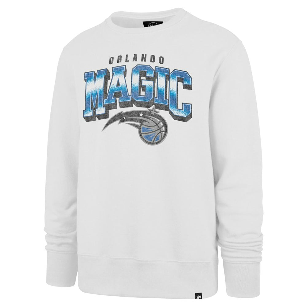 47 brand Orlando Magic '47 Spotlight Headline Pullover Sweatshirt White