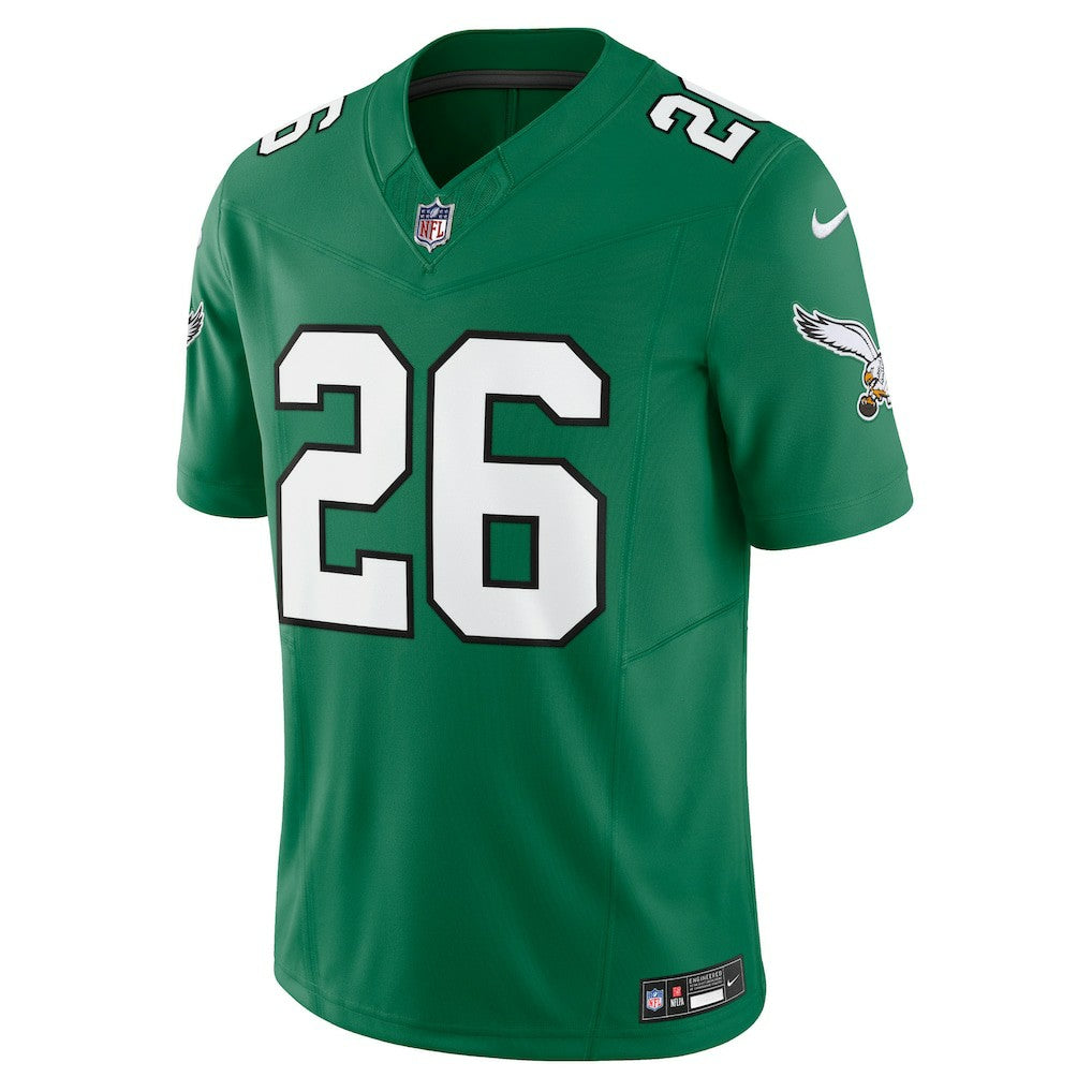 Saquon Barkley Philadelphia Eagles Alternate Vapor F.U.S.E. Limited Jersey - Kelly Green - Nike