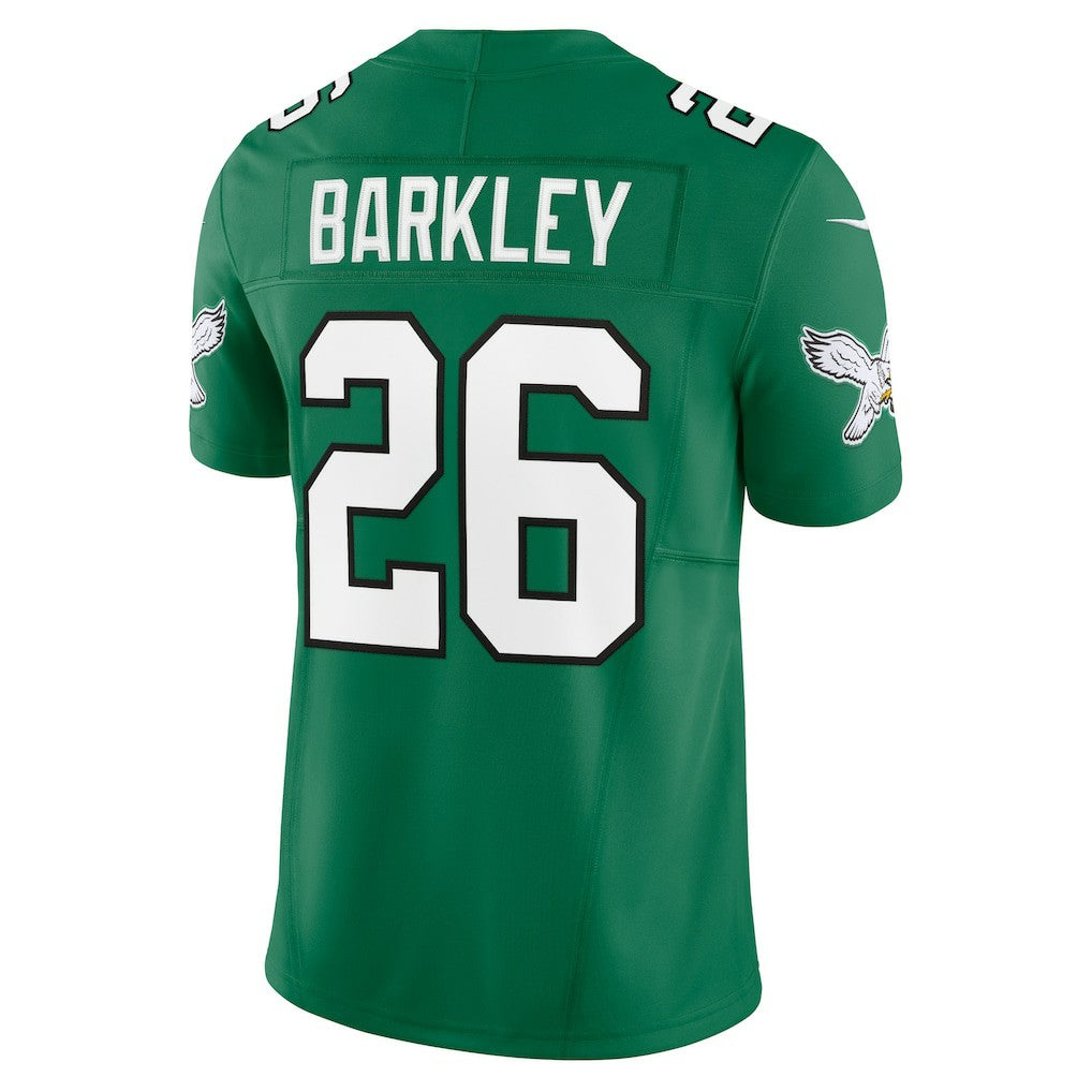 Saquon Barkley Philadelphia Eagles Alternate Vapor F.U.S.E. Limited Jersey - Kelly Green - Nike