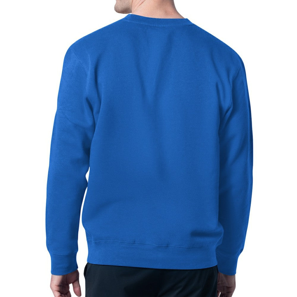 St. Louis Blues Starter Player Grid Fleece Pullover Sweatshirt - Blue | NHL Lifestyle
